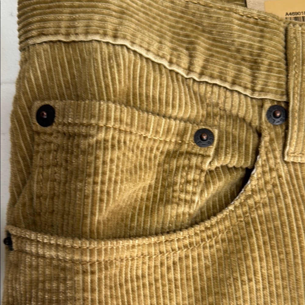 Levi's Men's Camel Corduroy 33 x 30 Pants - Picture 6 of 9